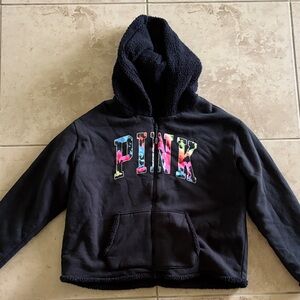 PINK Victoria's Secret Hoodie with Multicolor Logo